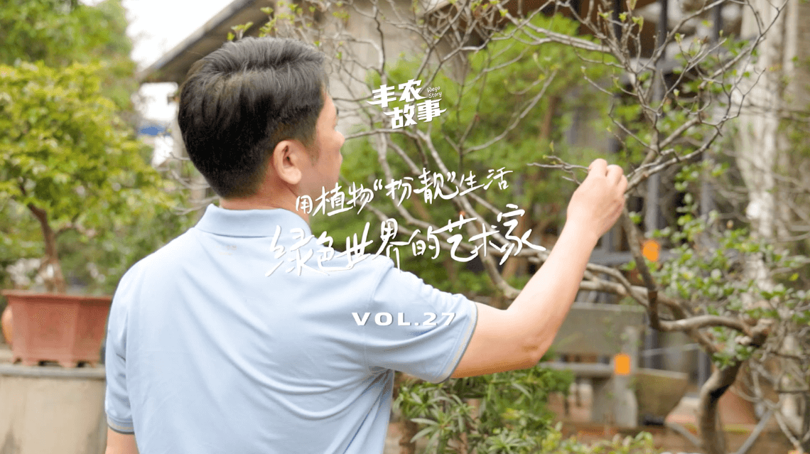 17年，他用一草一木去点亮了一个个家。